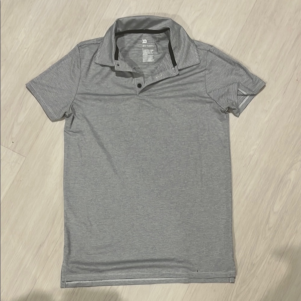 All in Motion Light Gray Polo Shirt